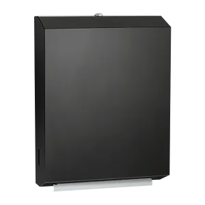 ASI 0210-41 Traditional - Paper Towel Dispenser - Multi, C-Fold - Surface Mounted - Black