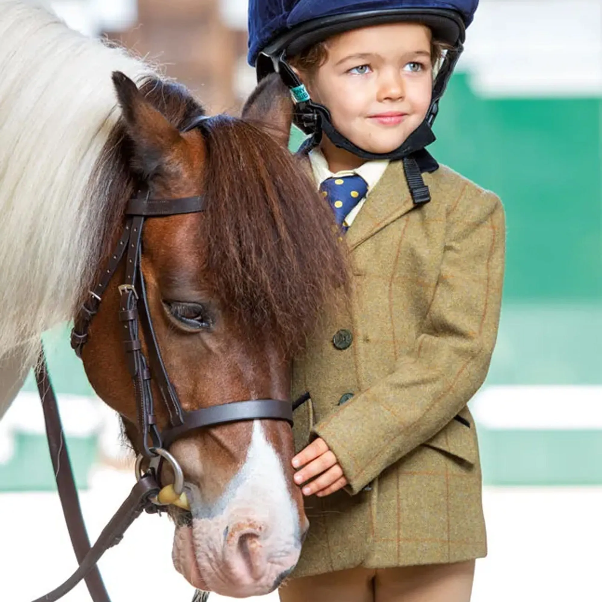 Aubrion Childs Saratoga Jacket - Copper Check
