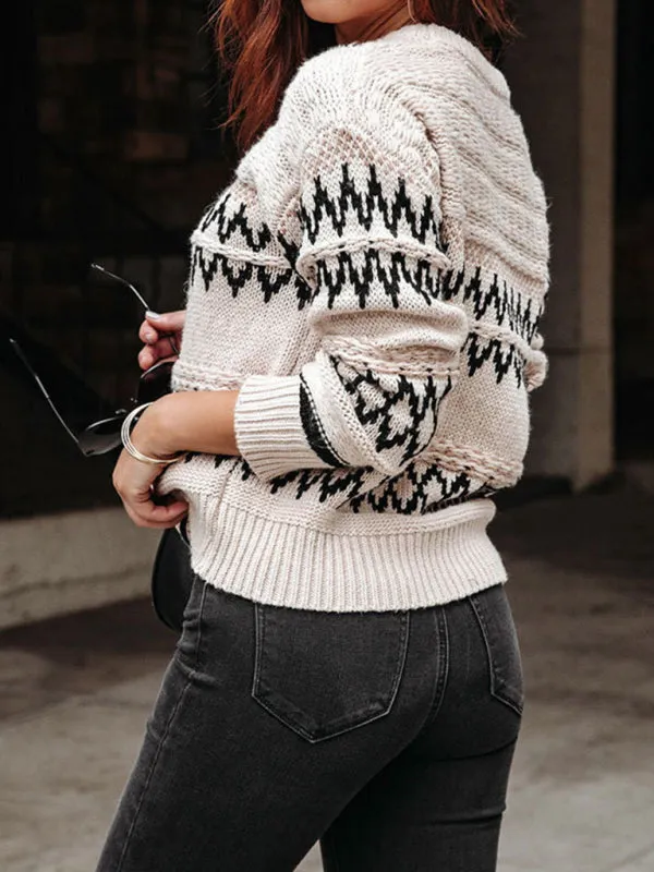 Azerine Crew Neck Sweater