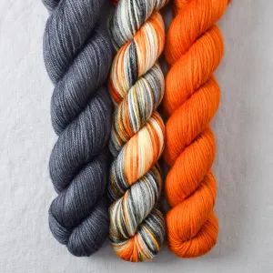 Biker Chick, Coal, French Marigold - Yowza Mini Trio - Babette