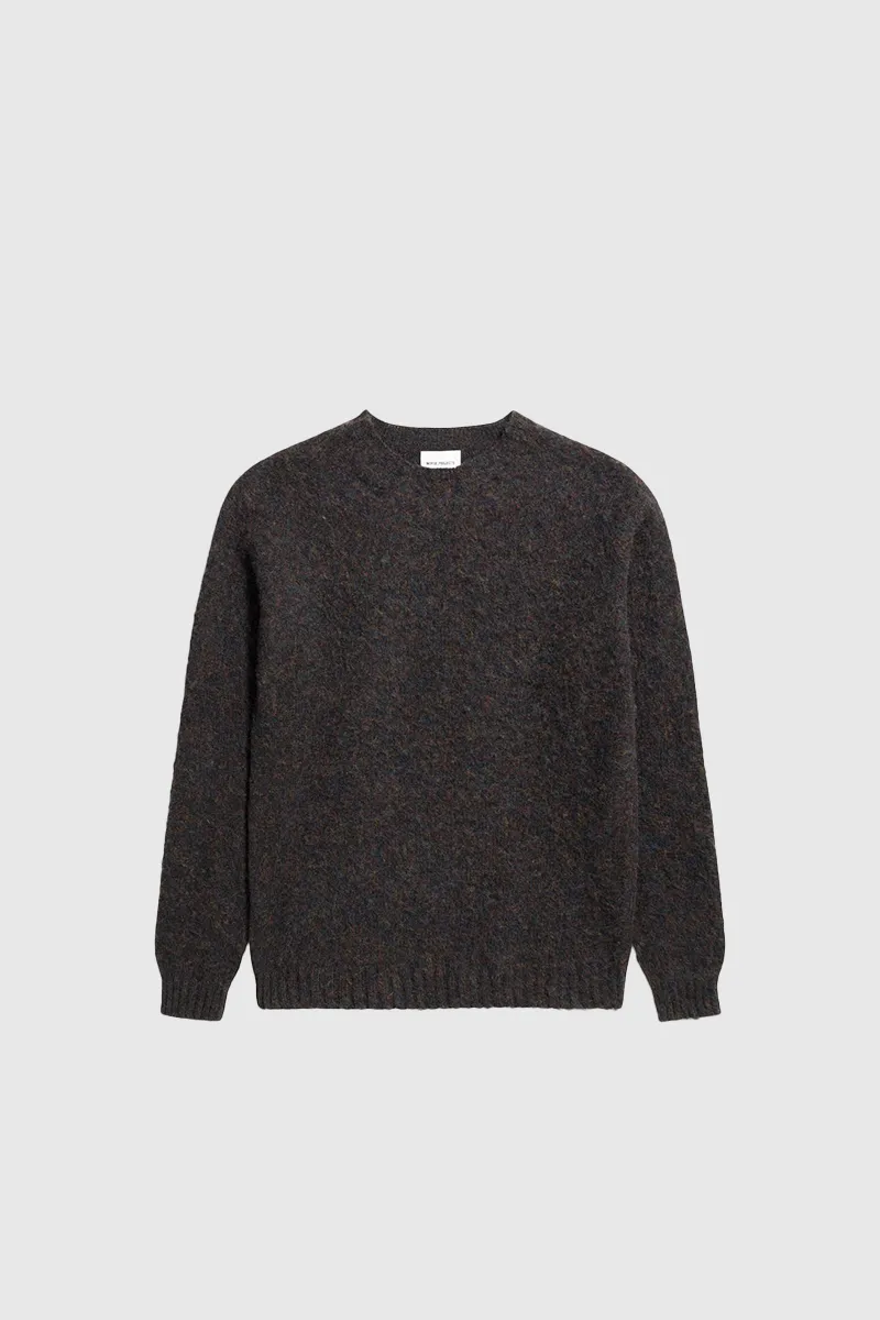 Birnir Brushed Lambswool - Black Multi