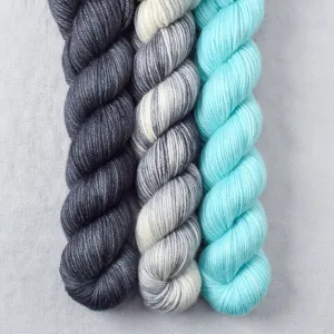 Blarney Stone, Light Turquoise, Pewter - Yowza Mini Trio - Babette