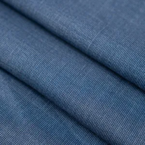 Blue Wool With White Wires - Sample