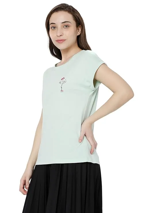 Cotton Blend Regular Fit T-Shirt