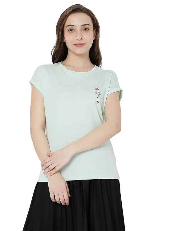 Cotton Blend Regular Fit T-Shirt