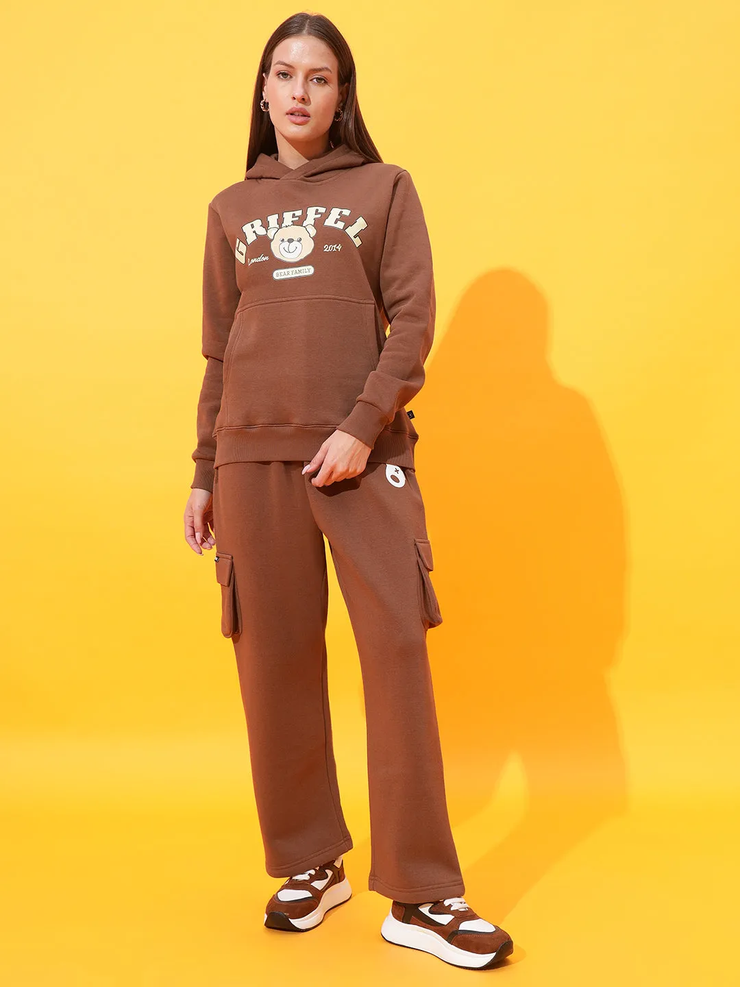 Cute Bear Oversized Tracksuit