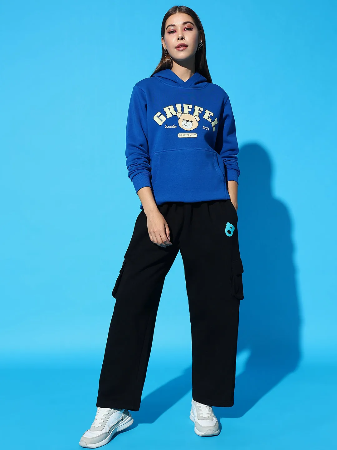 Cute Bear Oversized Tracksuit
