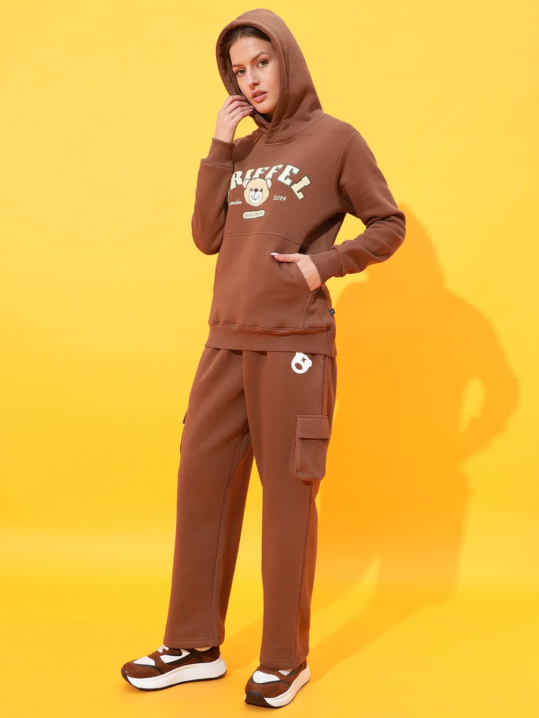 Cute Bear Oversized Tracksuit