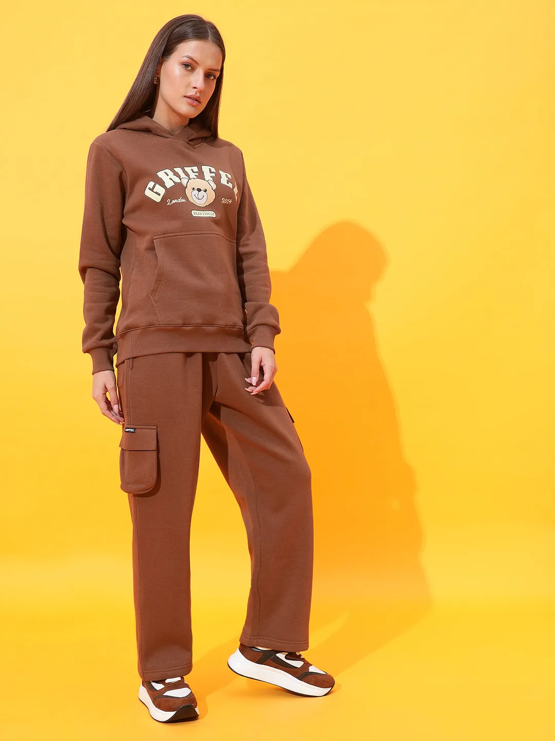Cute Bear Oversized Tracksuit