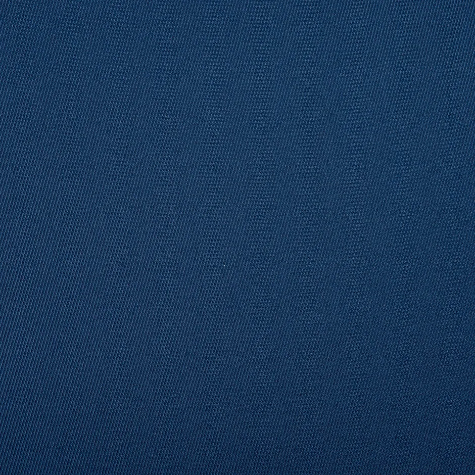Deep Sky Blue Ribbed Wool