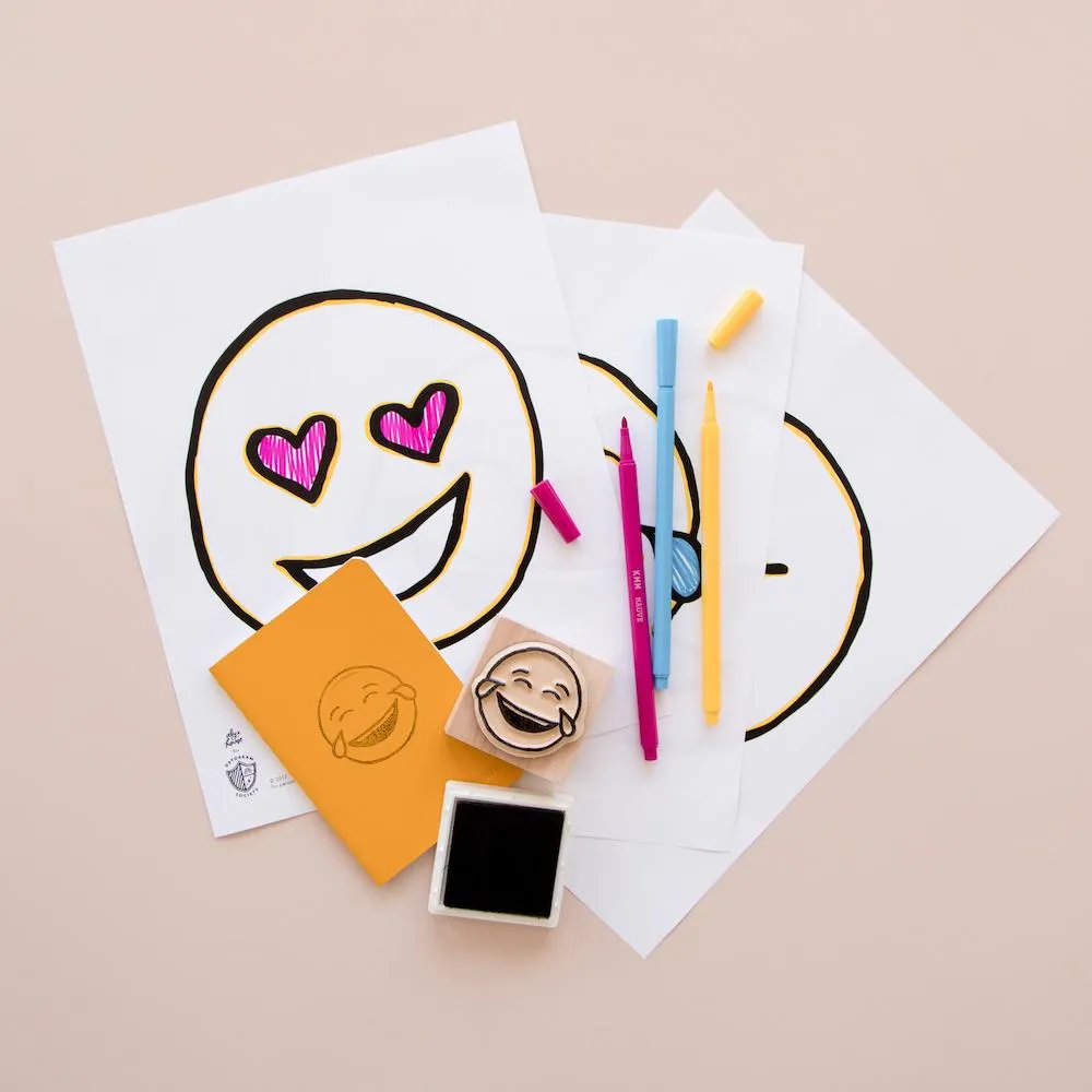 Emoji Rubber Stamp