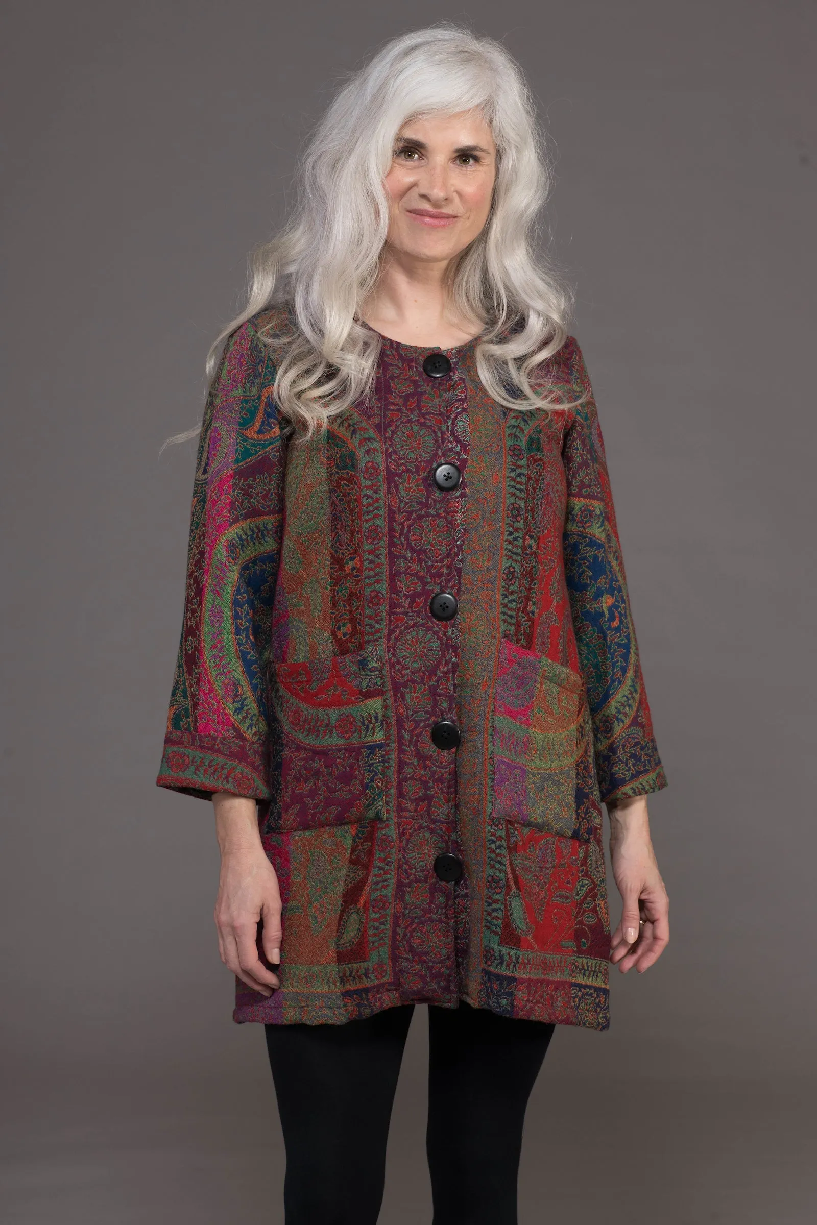 Jani Reversible Cardigan Pure Merino Wool