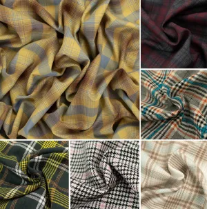 Japanese Printed Wool Suiting