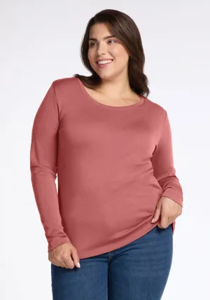 Kenzie Scoop Neck • Final Sale Deals! - Brick Dust