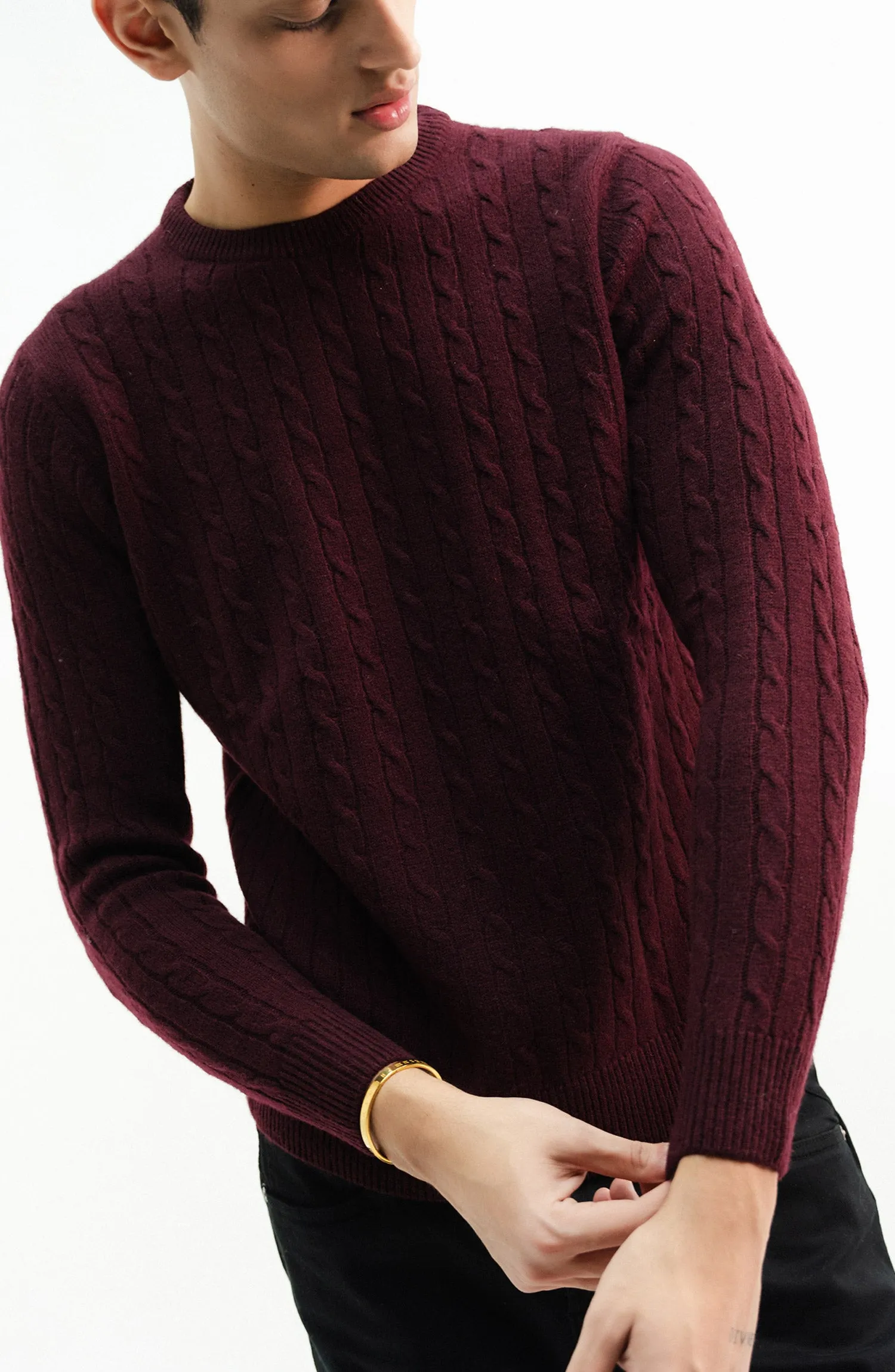 Lambs Wool - Crew Neck Designer