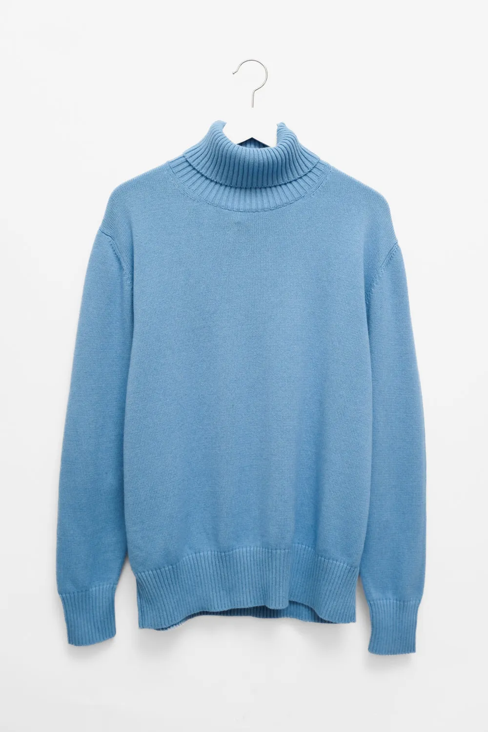 MAISON MARGIELA MM6 BLUE KNIT SWEATER