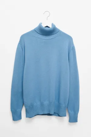 MAISON MARGIELA MM6 BLUE KNIT SWEATER