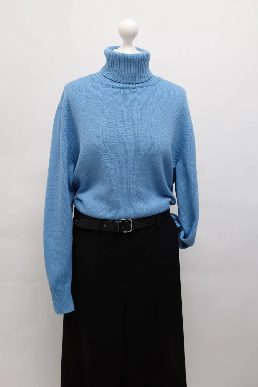 MAISON MARGIELA MM6 BLUE KNIT SWEATER