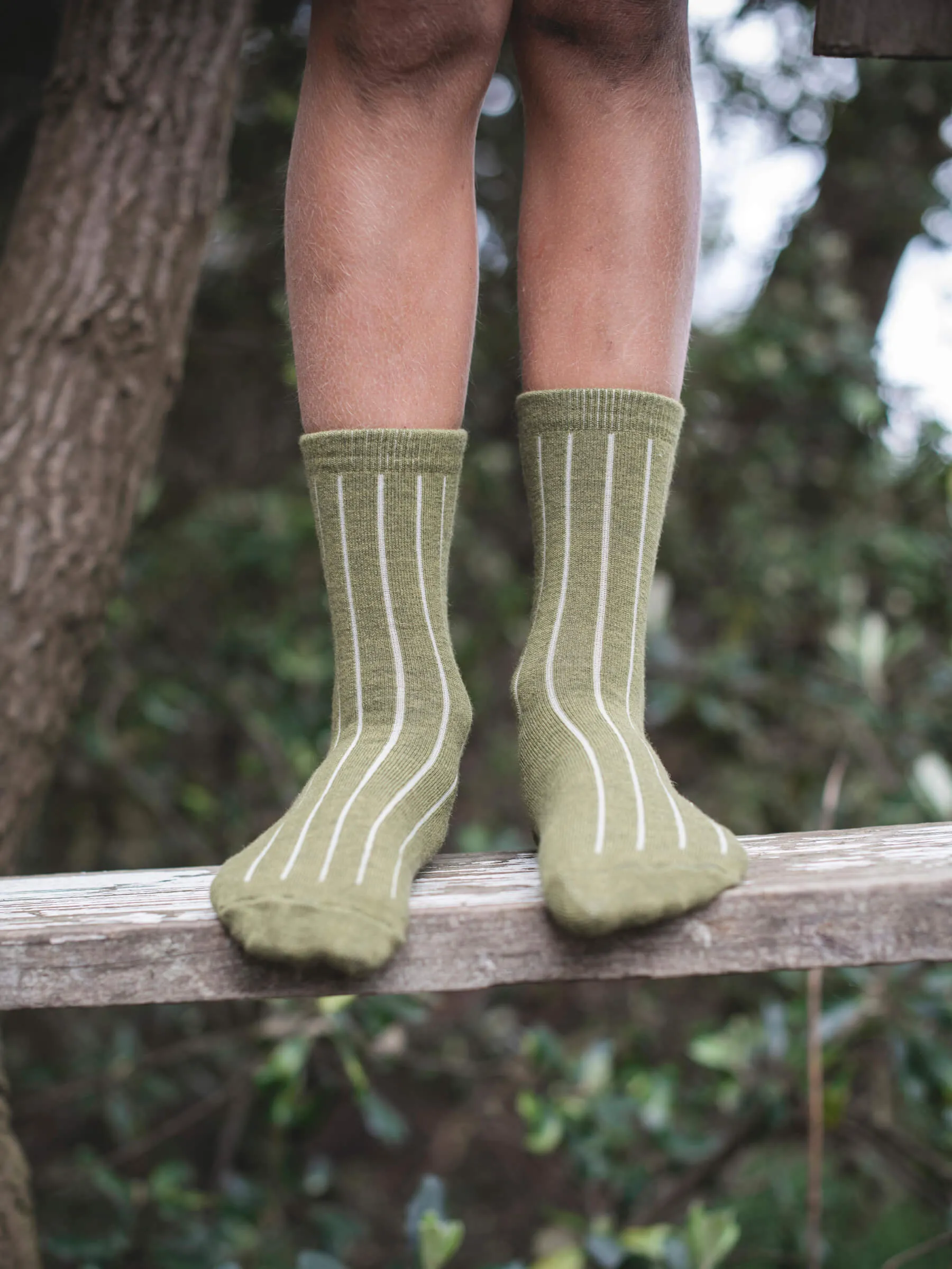 Merino Child Nature Socks Grass