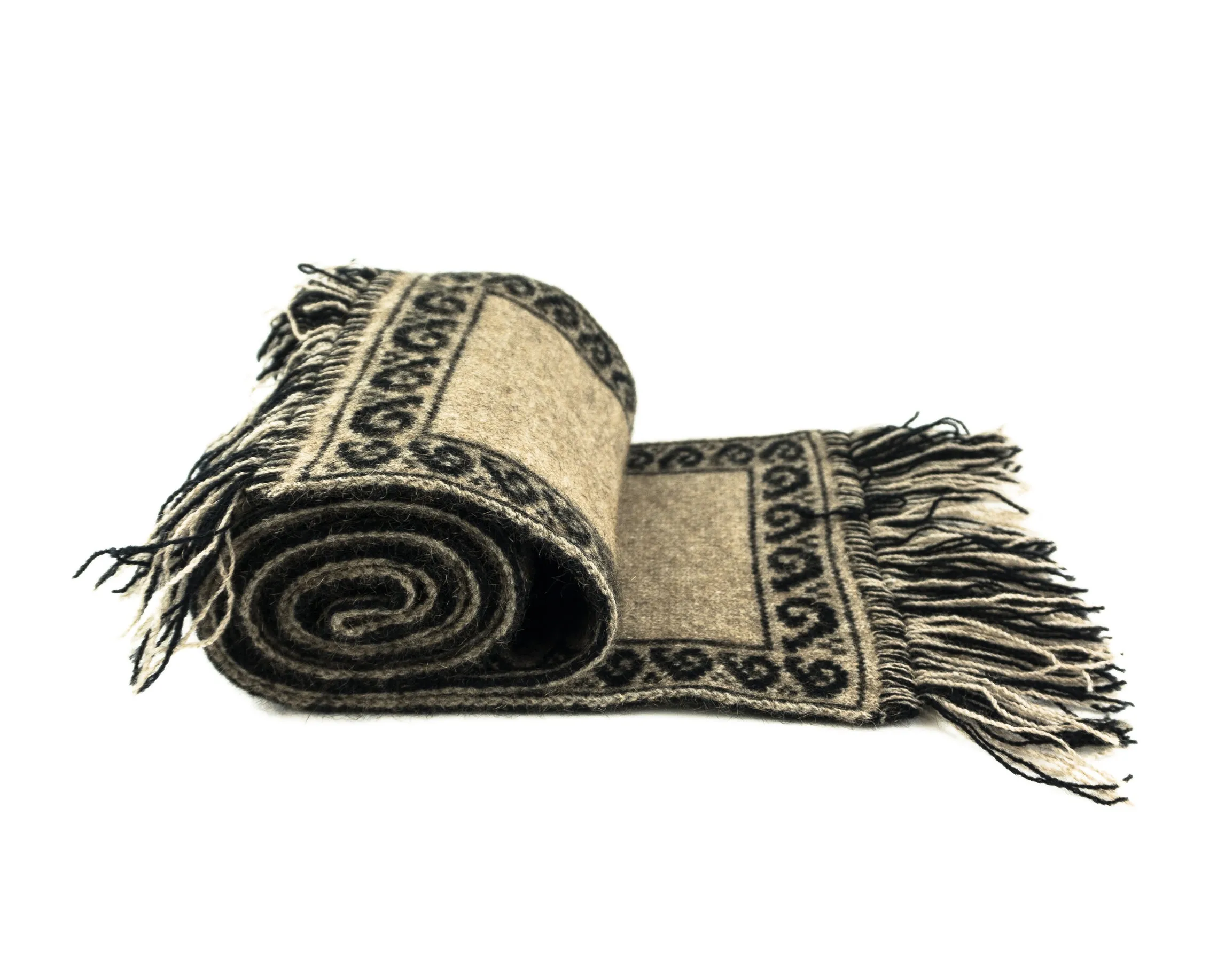 Merino Possum Koru Scarf