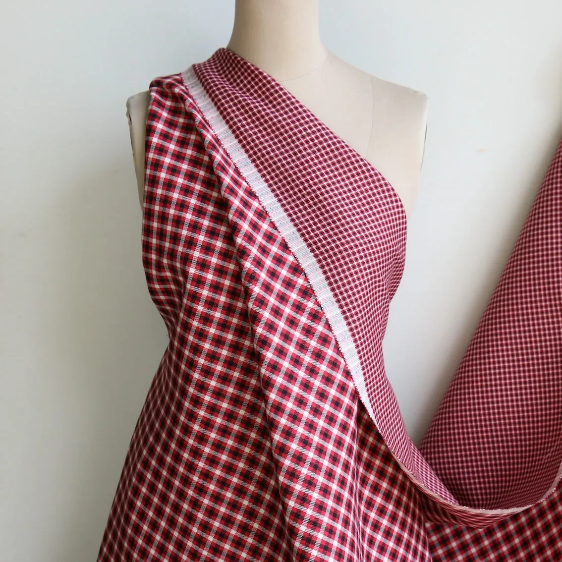 Moda Red - Double Sided Check