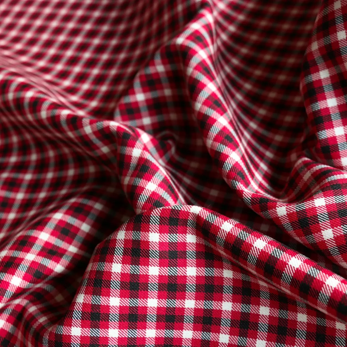 Moda Red - Double Sided Check