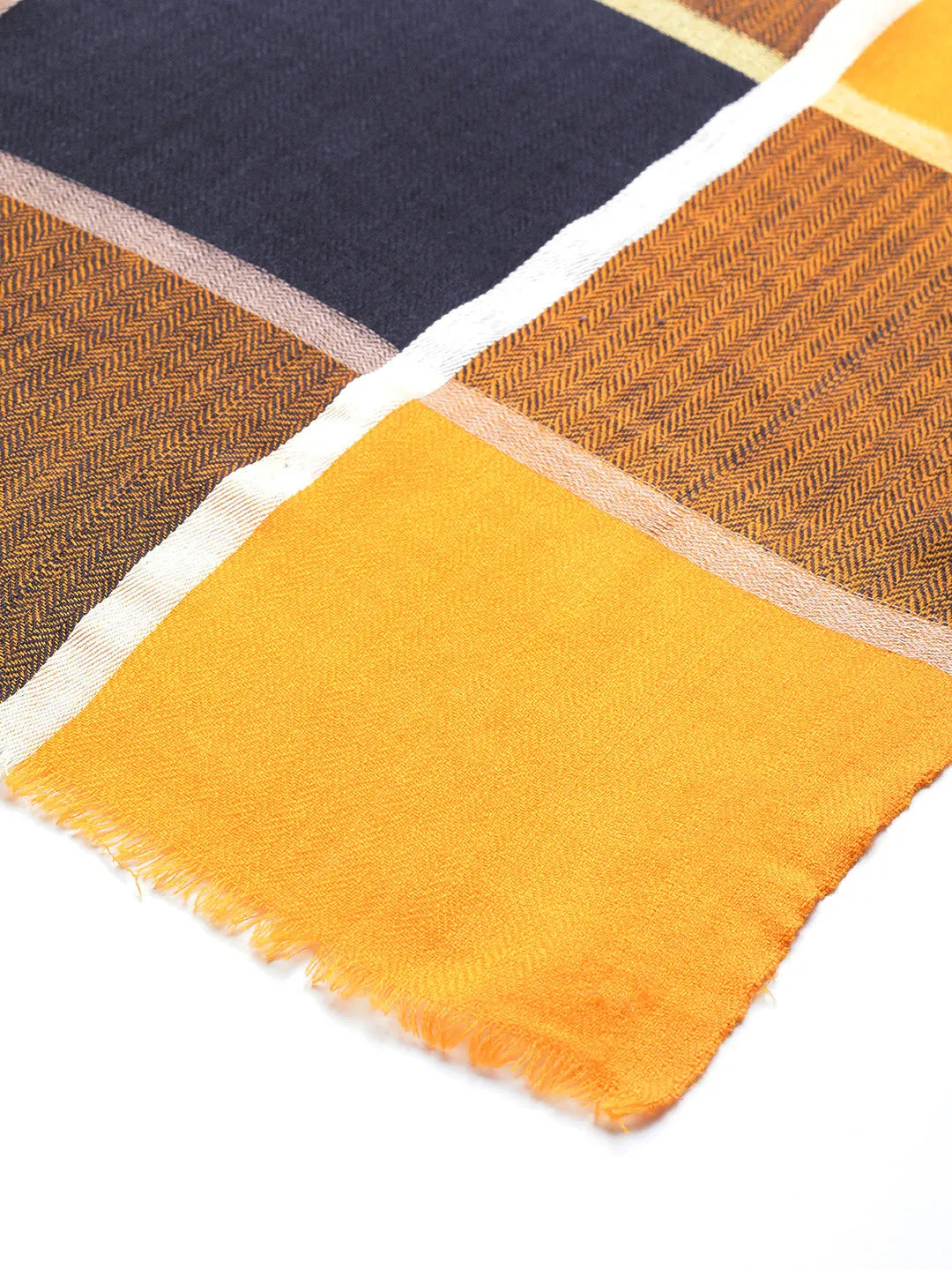 Multi colour Checks Men Shawl