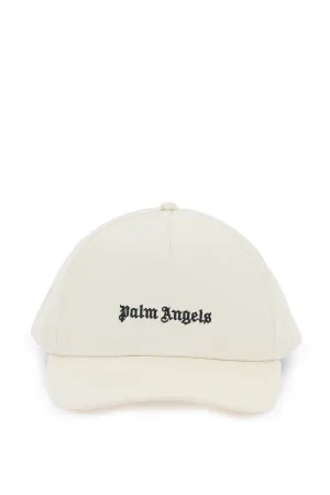 PALM ANGELS embroidered logo baseball cap with