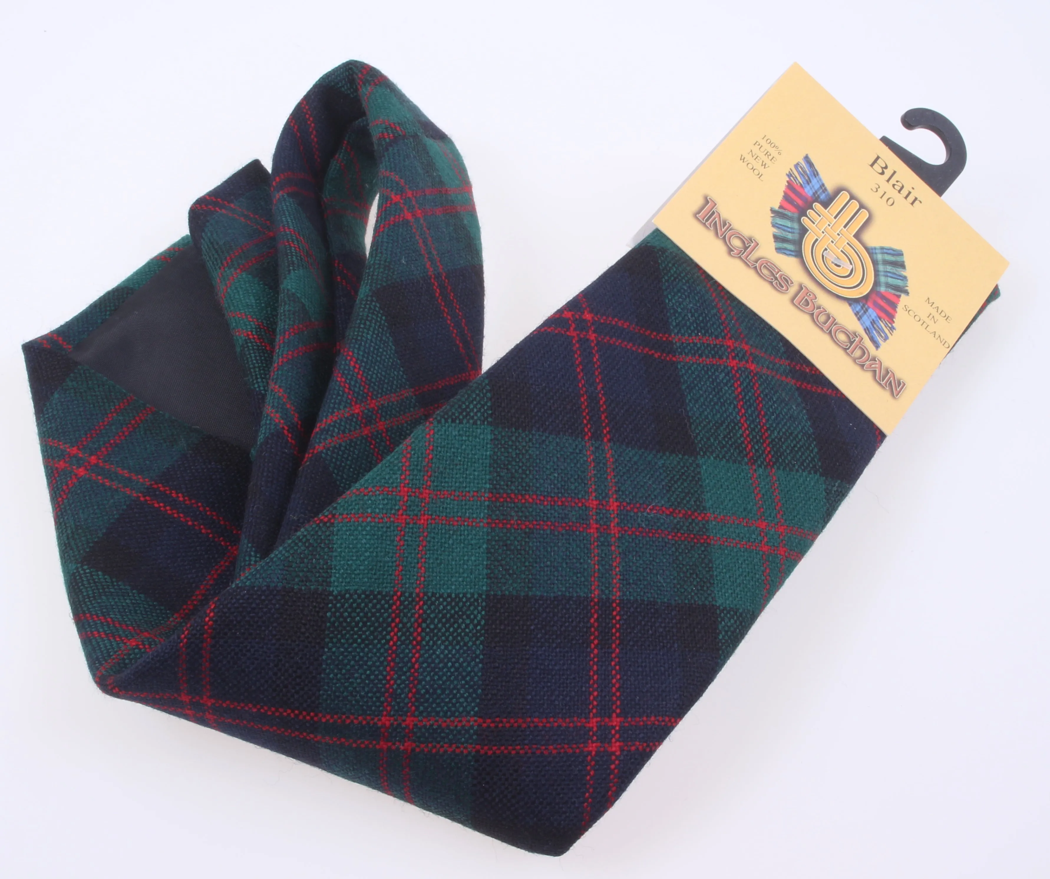 Pure Wool Tie in Blair Modern Tartan