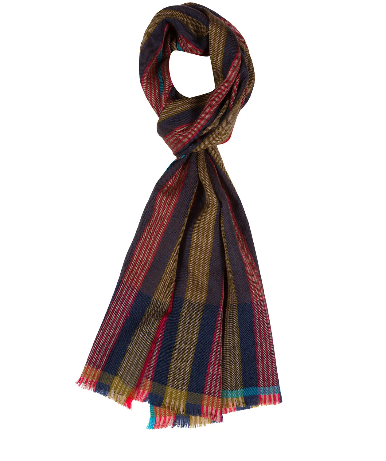 'Ratio' Cashmere & Merino Wool Neckerchief
