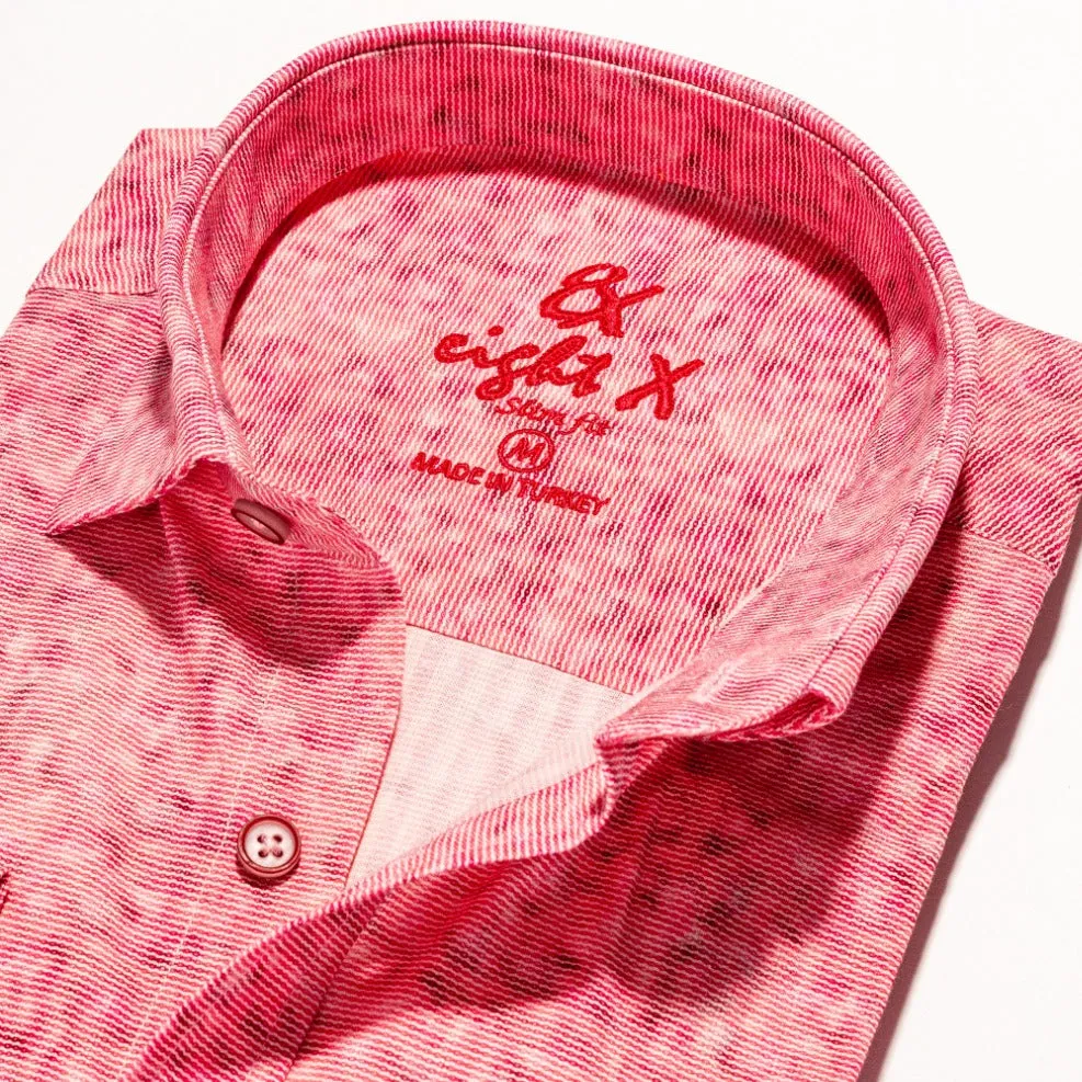 Red Trinitite Button Down Shirt