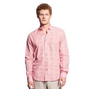 Red Trinitite Button Down Shirt