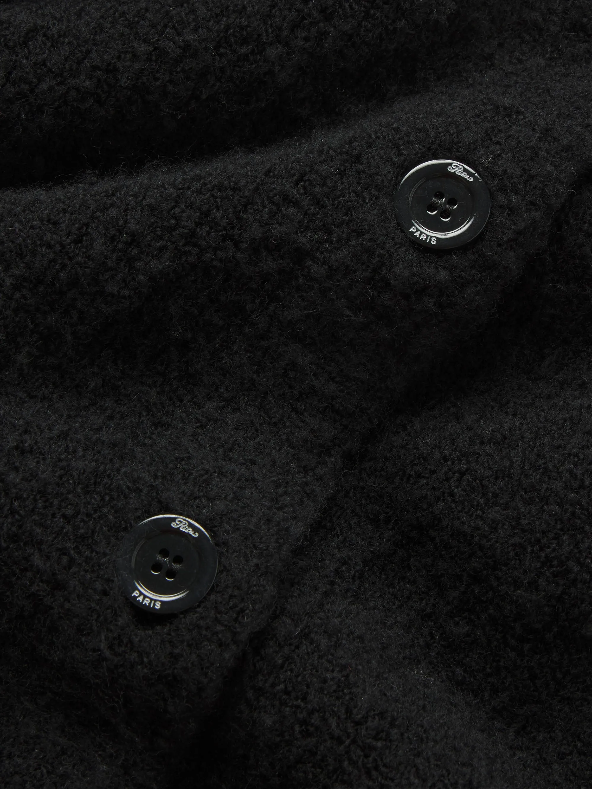 Ritz Mixed Stitch Sweater -- Black