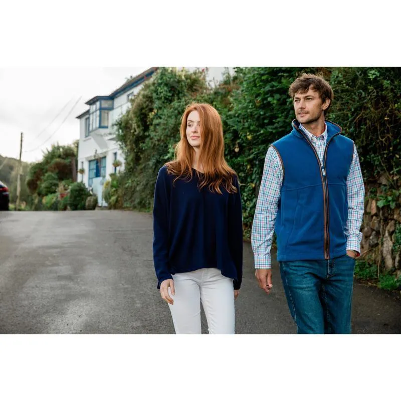 Schoffel Devon Merino Ladies Jumper - Navy