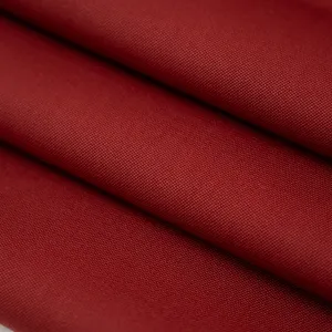 Soft Red Wool Gabardine