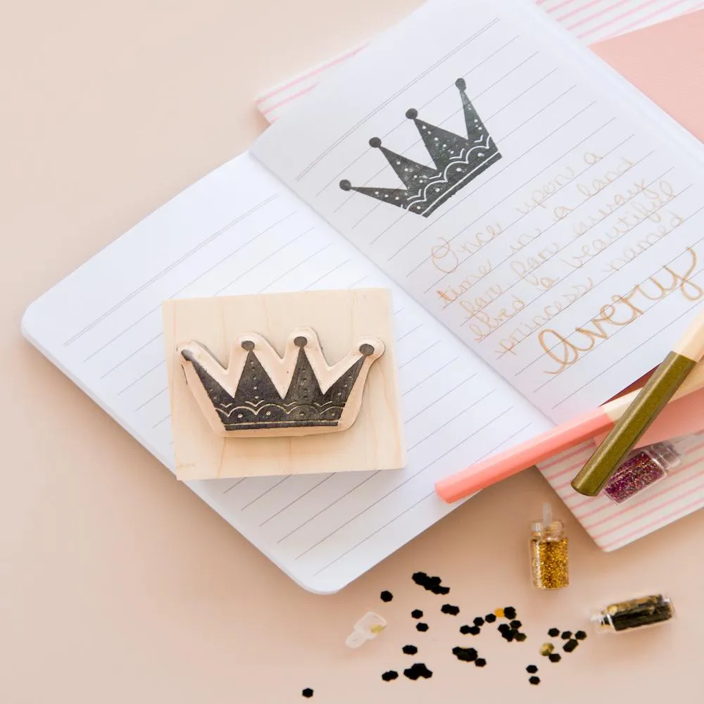 Sweet Princess Rubber Stamp