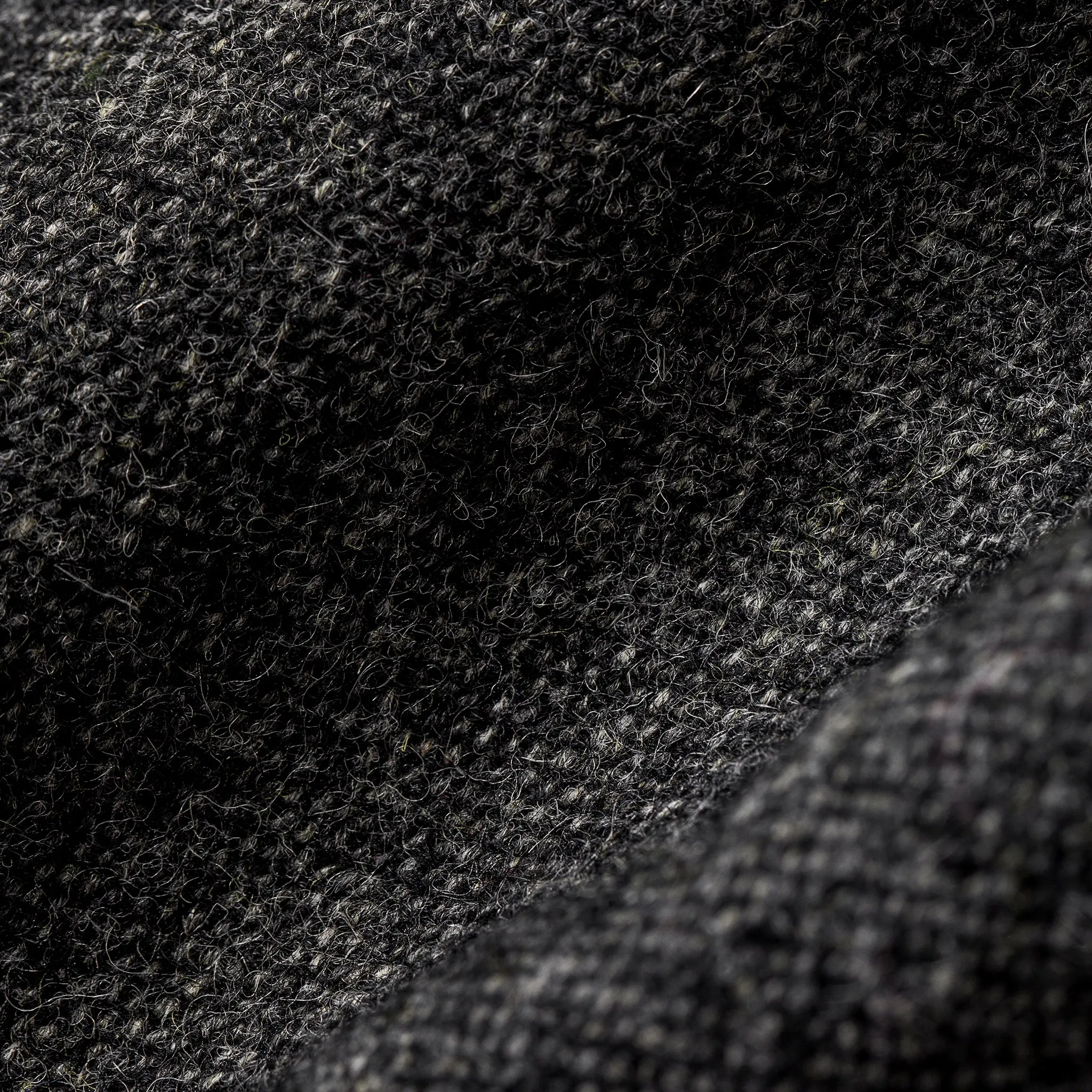 The Rover Jacket in Charcoal Birdseye Waxed Wool