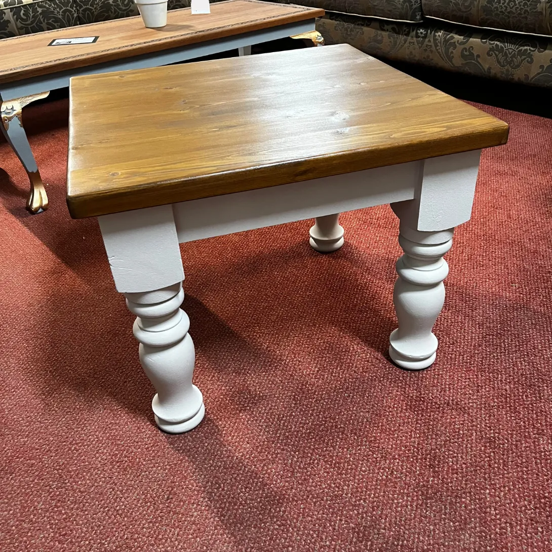 Thick Sturdy Painted Pine Coffee Table