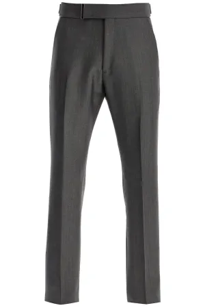 TOM FORD atticus wool and mohair mikado trousers