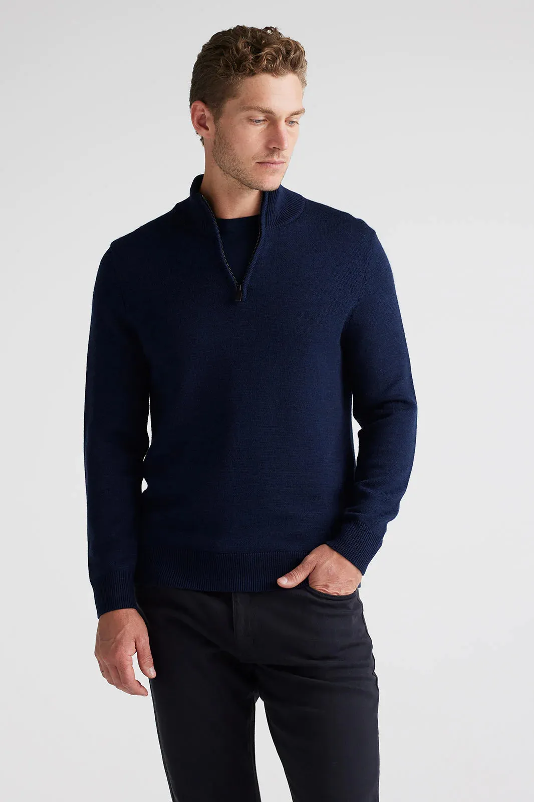 Trademark Half Zip
