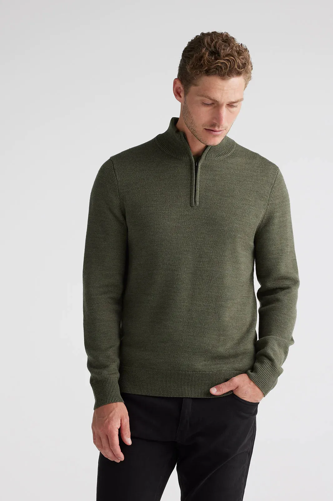 Trademark Half Zip
