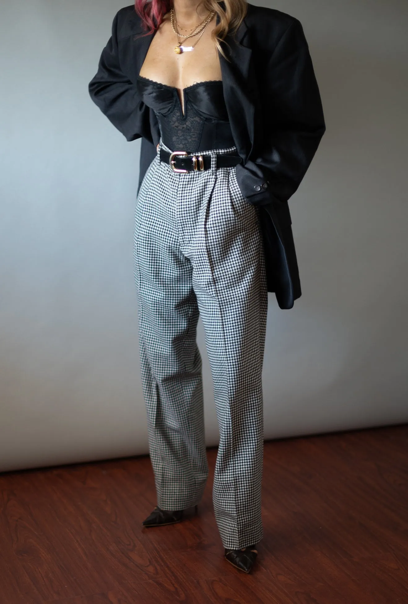 Vintage Oscar De La Renta Wool Blazer (41R)