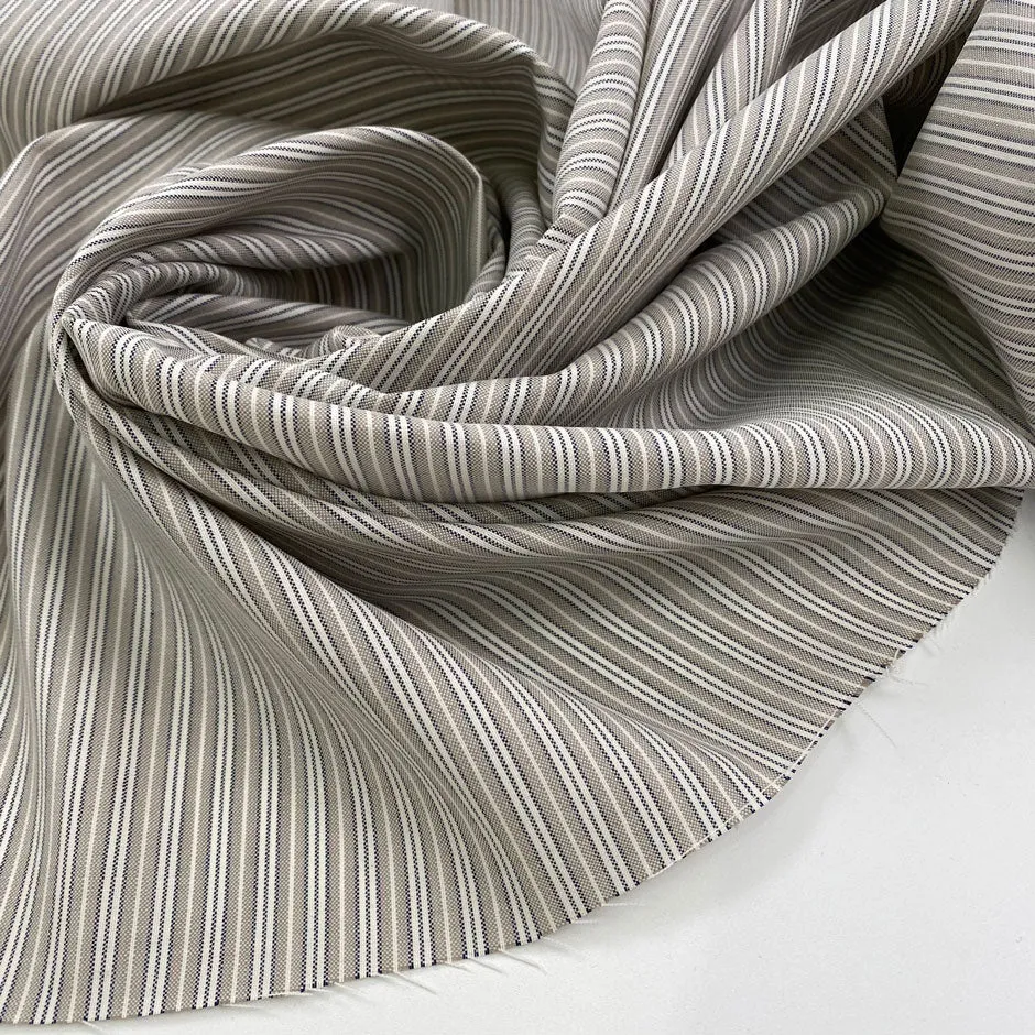 Virgin Wool With Stripes