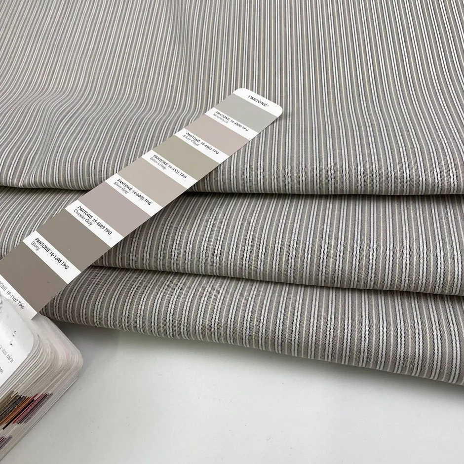 Virgin Wool With Stripes