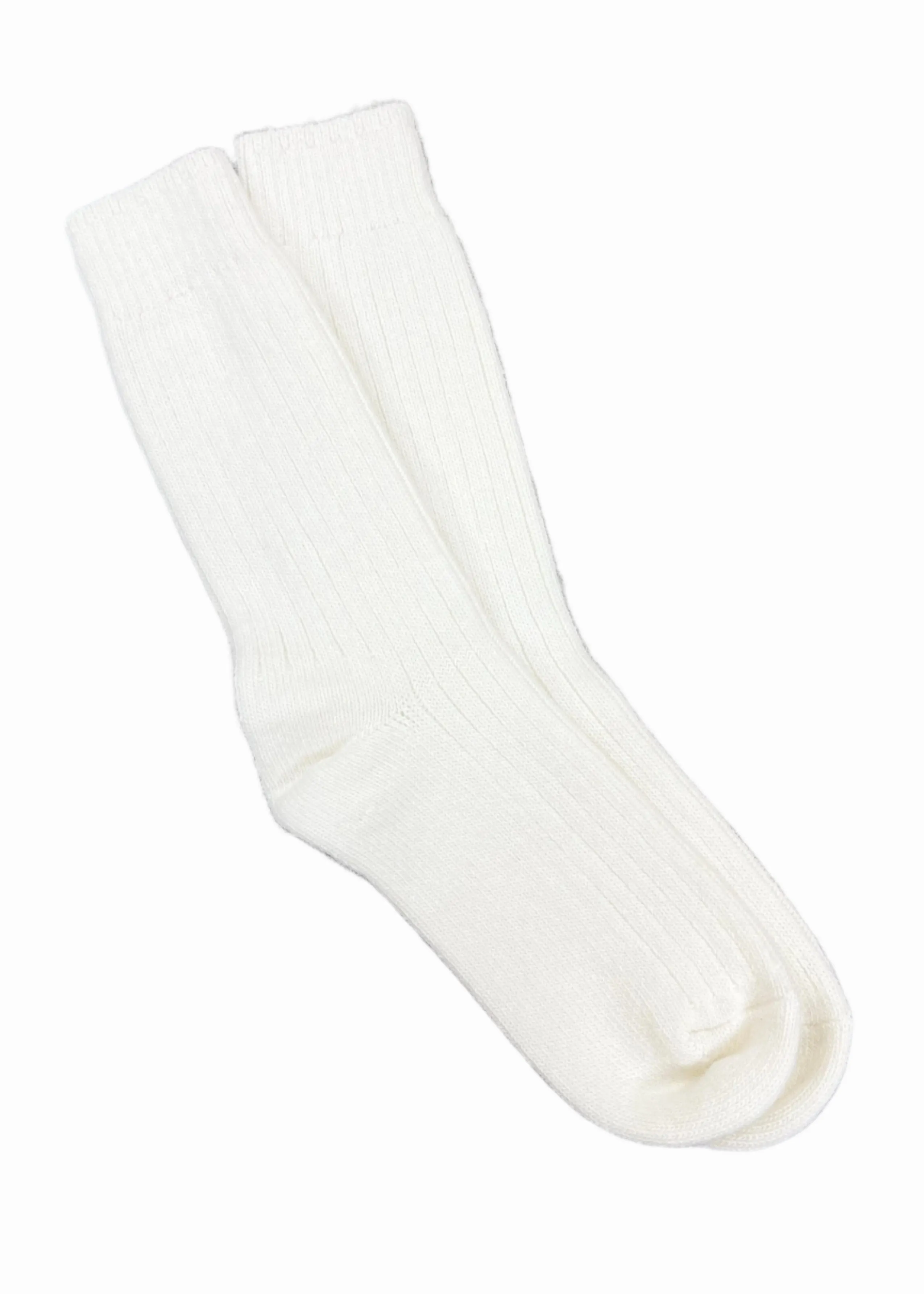 Wild Donegal Cashmere Blend Socks | Natural